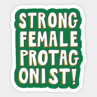 Strong Female Protagonist (Yellow Shadow) Sticker